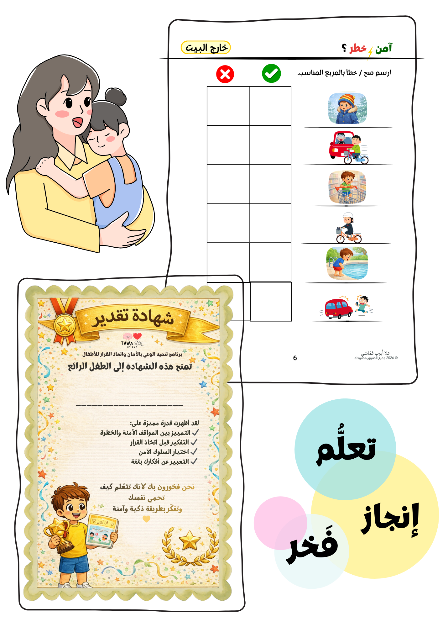 ماذا أفعل! آمن أم خطر؟